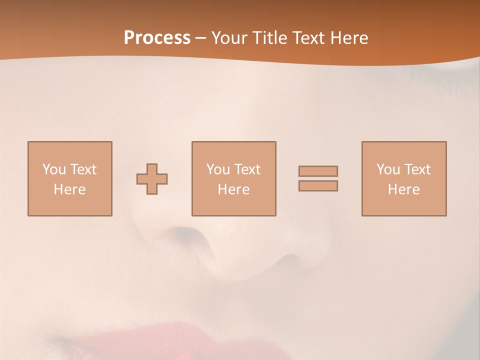 Good Glamour Red PowerPoint Template