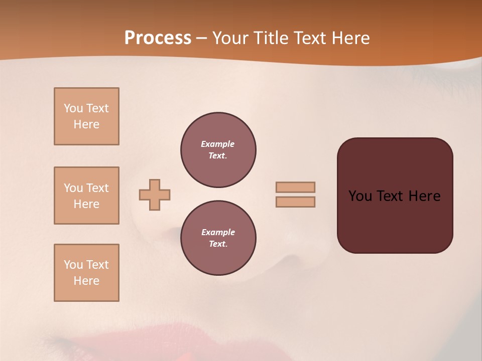 Good Glamour Red PowerPoint Template