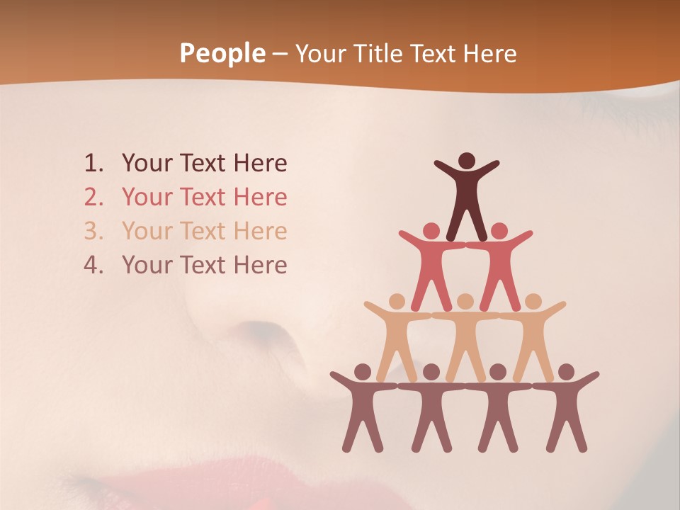 Good Glamour Red PowerPoint Template