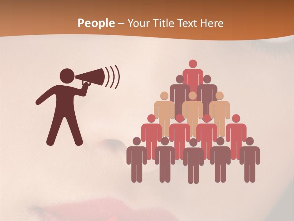 Good Glamour Red PowerPoint Template