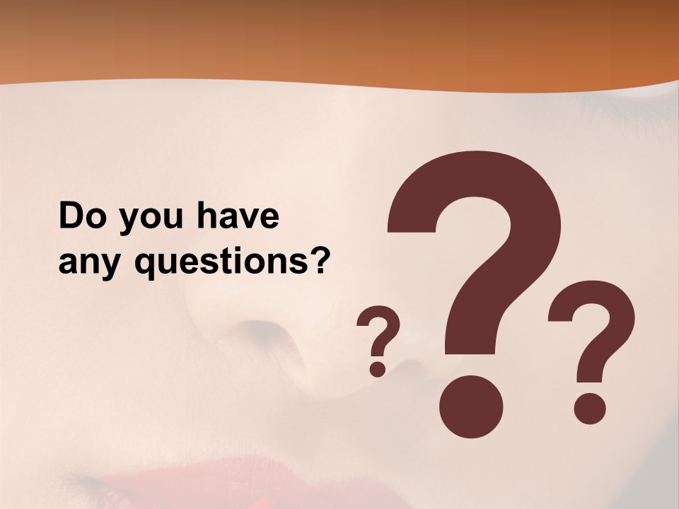 Good Glamour Red PowerPoint Template