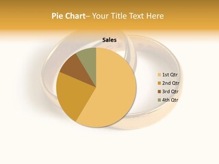 Two Gold Love PowerPoint Template