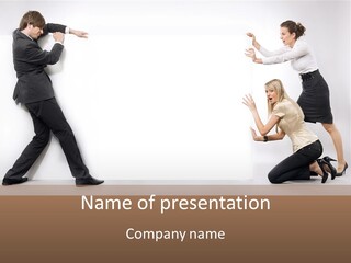 Beautiful Young People PowerPoint Template