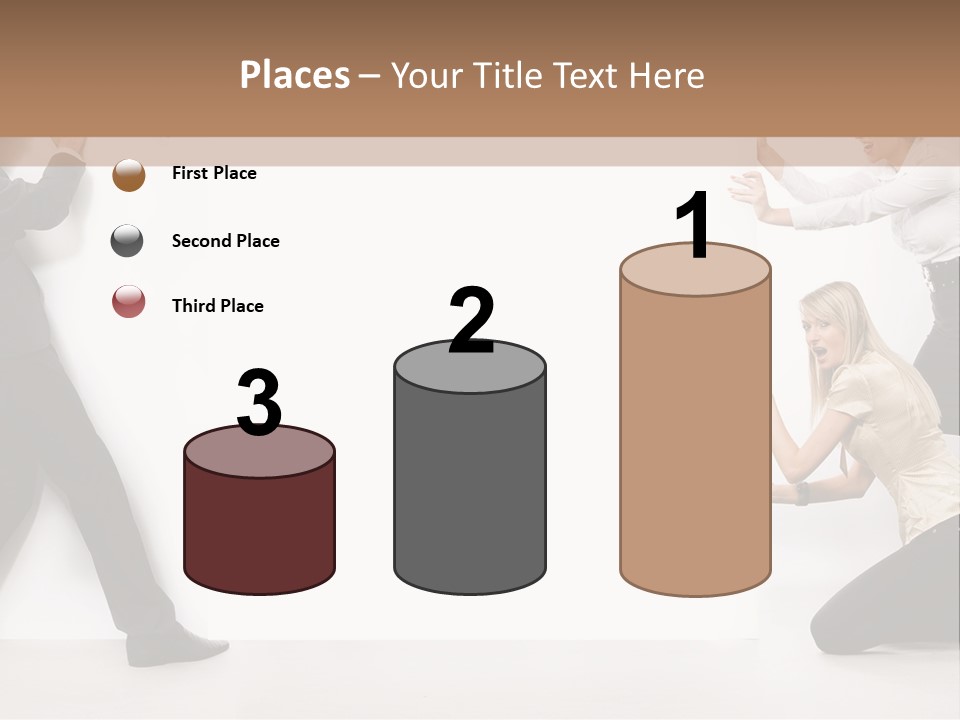 Beautiful Young People PowerPoint Template