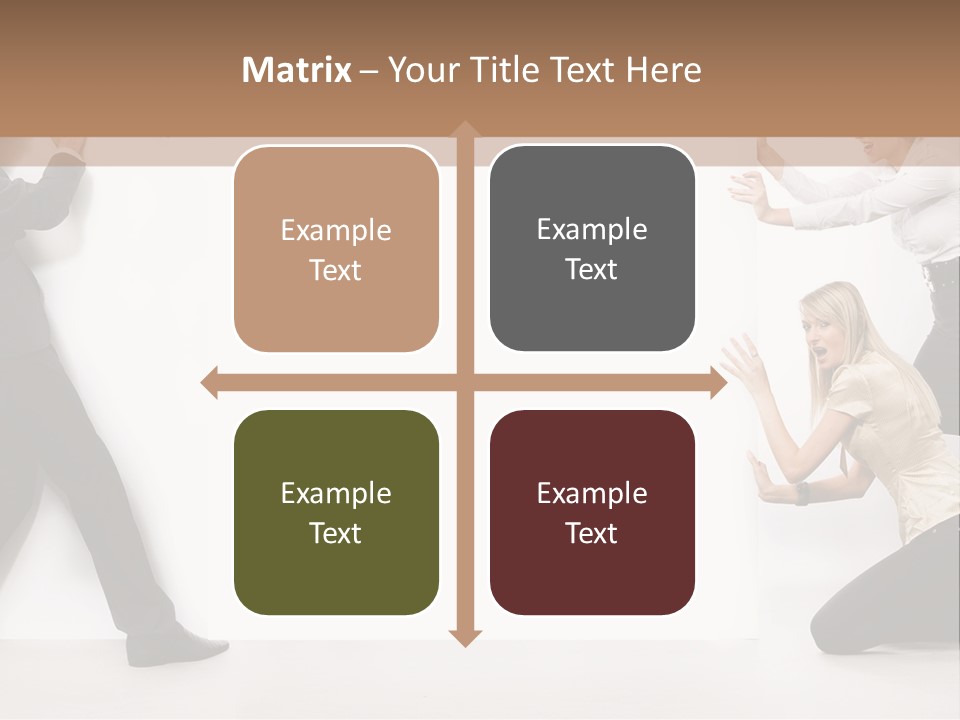 Beautiful Young People PowerPoint Template