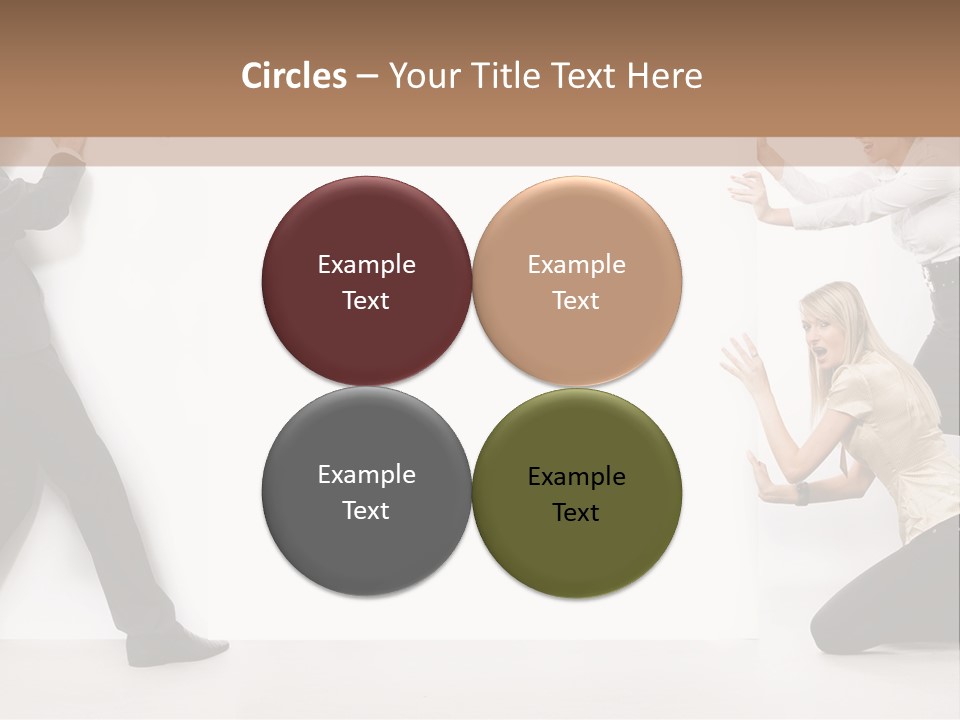 Beautiful Young People PowerPoint Template