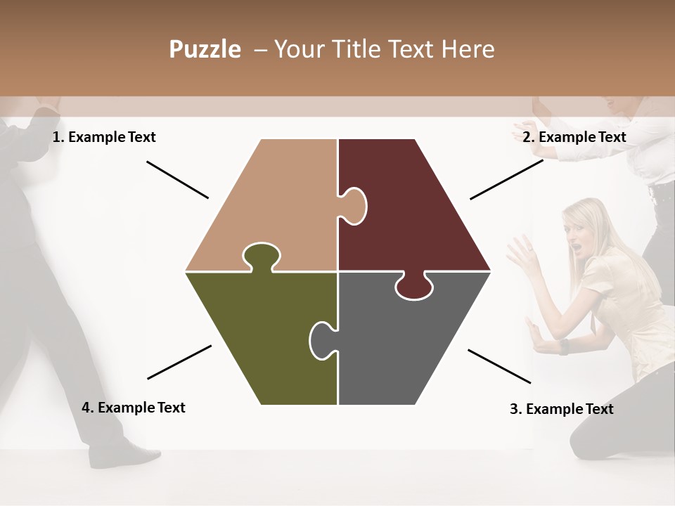 Beautiful Young People PowerPoint Template