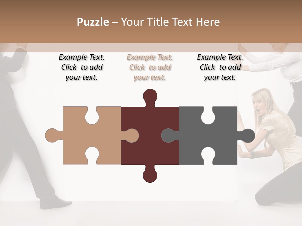 Beautiful Young People PowerPoint Template