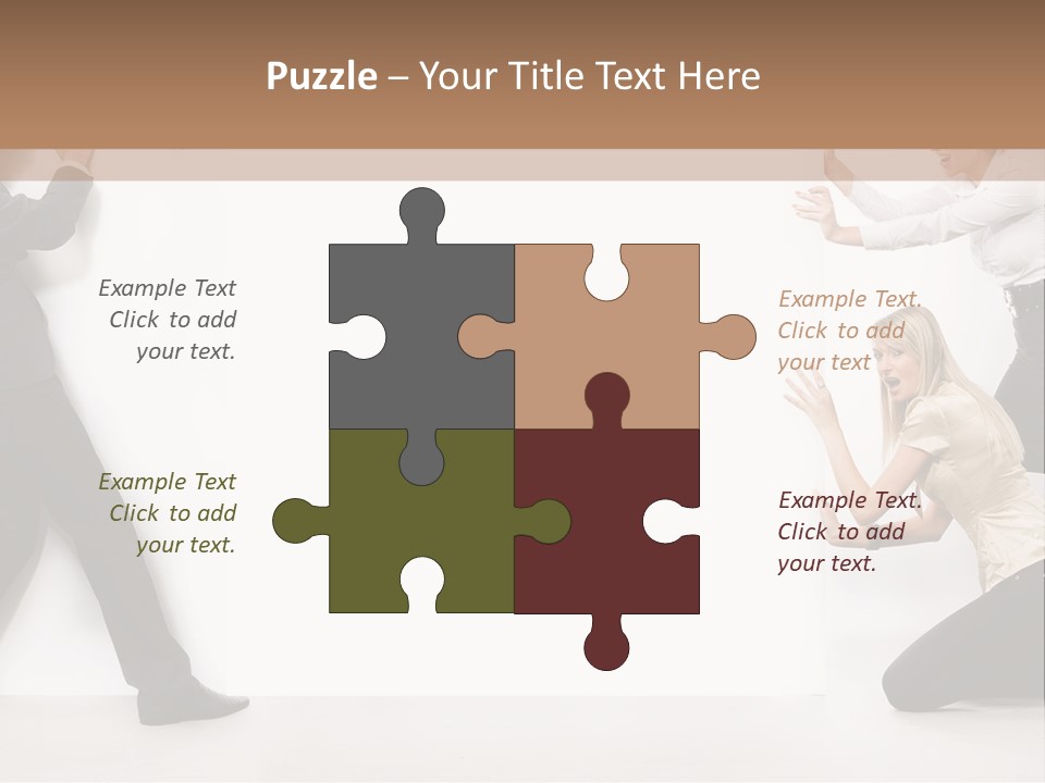 Beautiful Young People PowerPoint Template