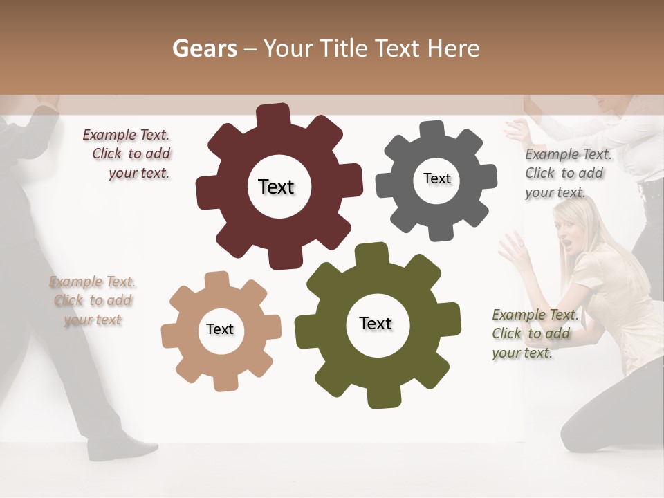 Beautiful Young People PowerPoint Template