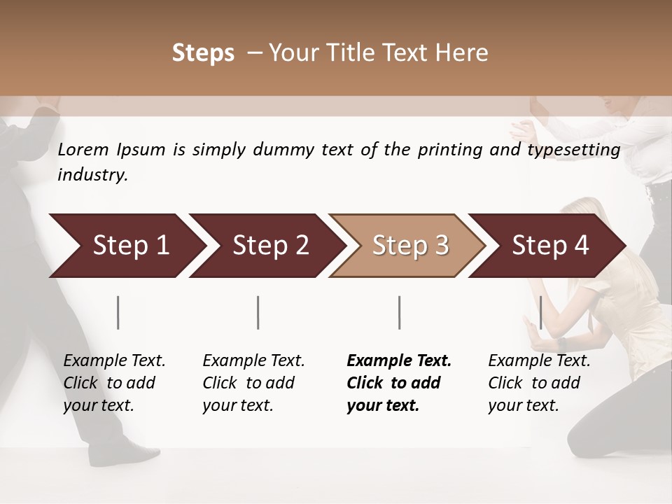 Beautiful Young People PowerPoint Template