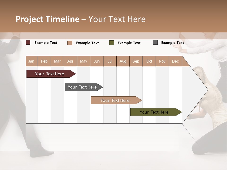 Beautiful Young People PowerPoint Template