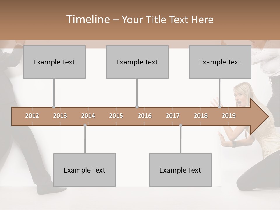 Beautiful Young People PowerPoint Template