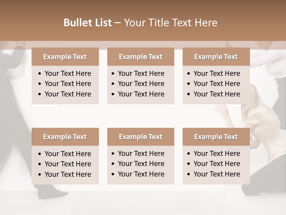 Beautiful Young People PowerPoint Template