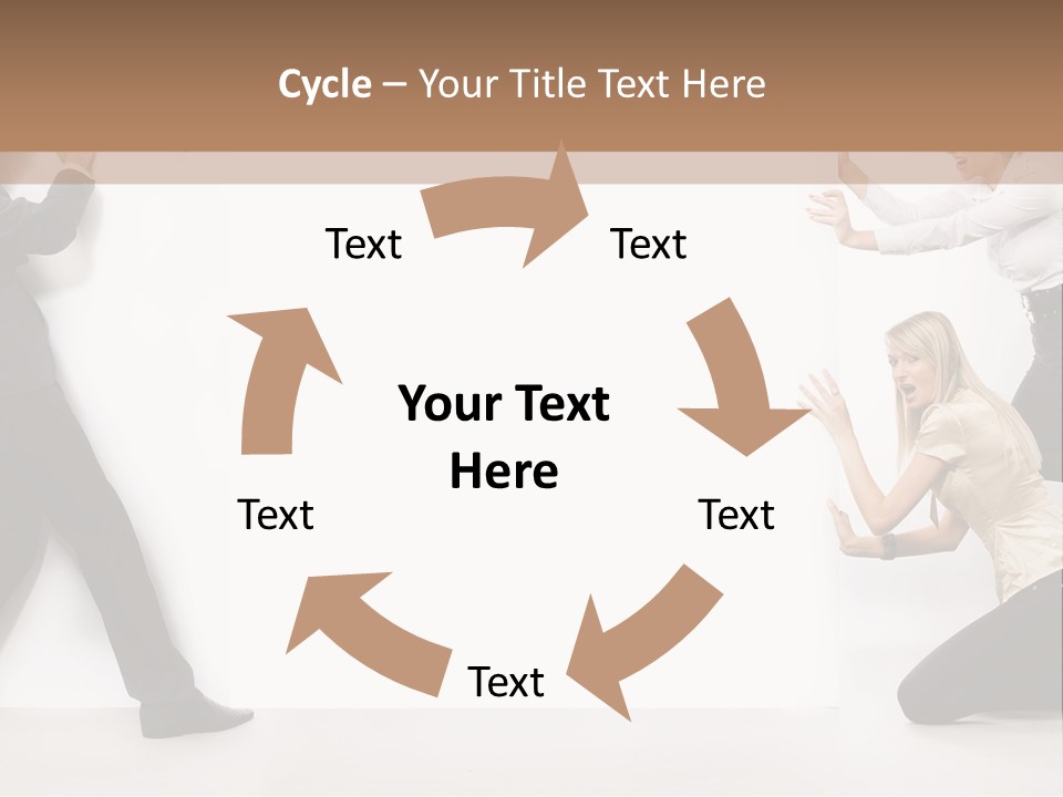 Beautiful Young People PowerPoint Template