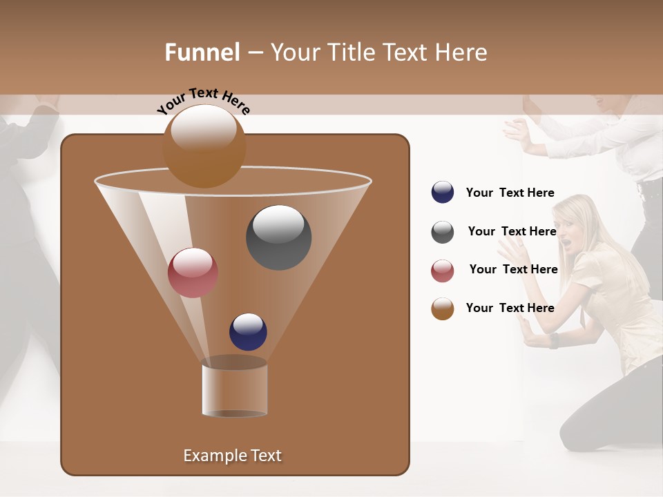 Beautiful Young People PowerPoint Template