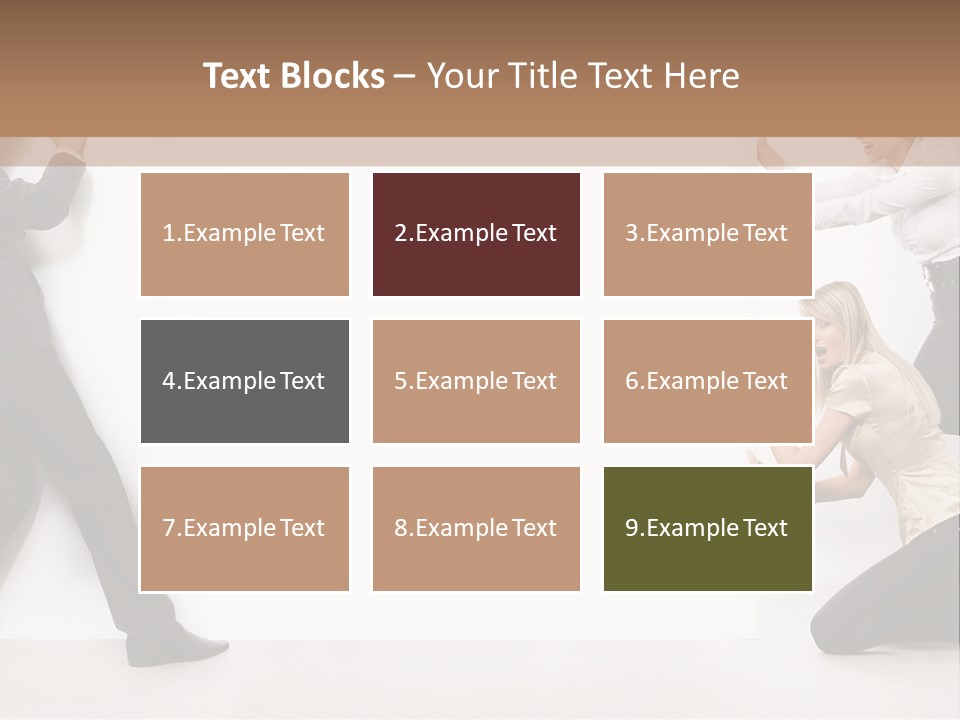 Beautiful Young People PowerPoint Template