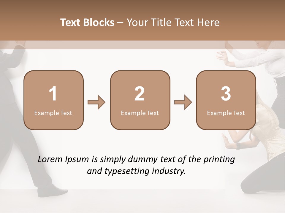 Beautiful Young People PowerPoint Template