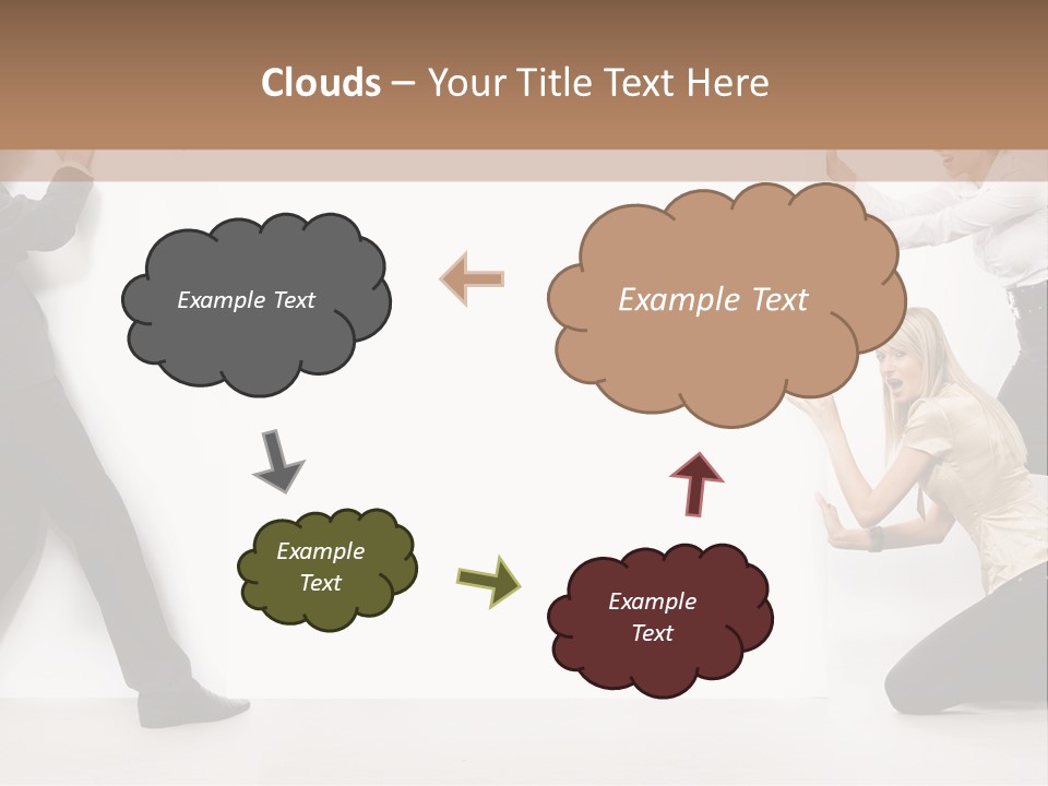 Beautiful Young People PowerPoint Template