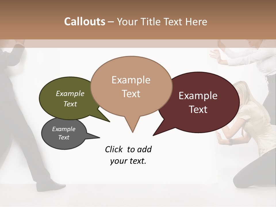 Beautiful Young People PowerPoint Template