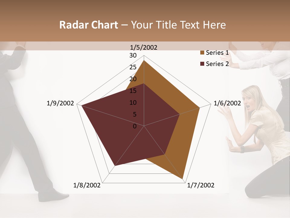 Beautiful Young People PowerPoint Template