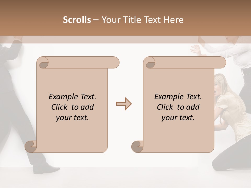 Beautiful Young People PowerPoint Template