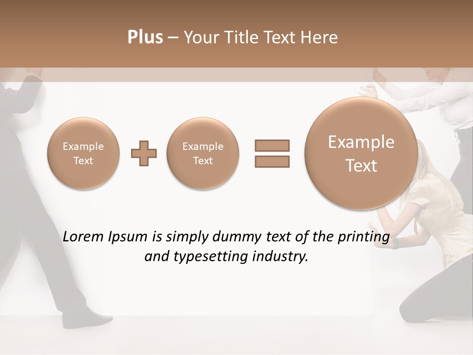 Beautiful Young People PowerPoint Template