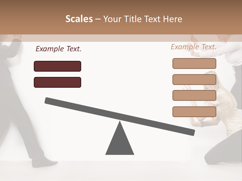 Beautiful Young People PowerPoint Template