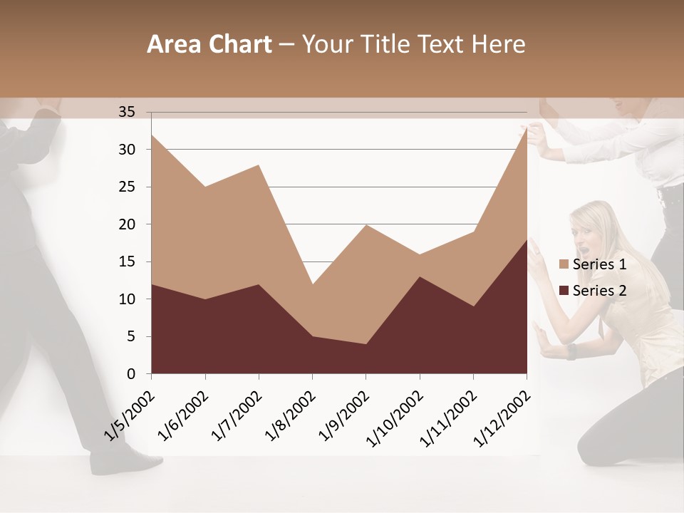 Beautiful Young People PowerPoint Template