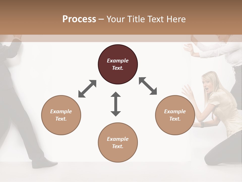 Beautiful Young People PowerPoint Template