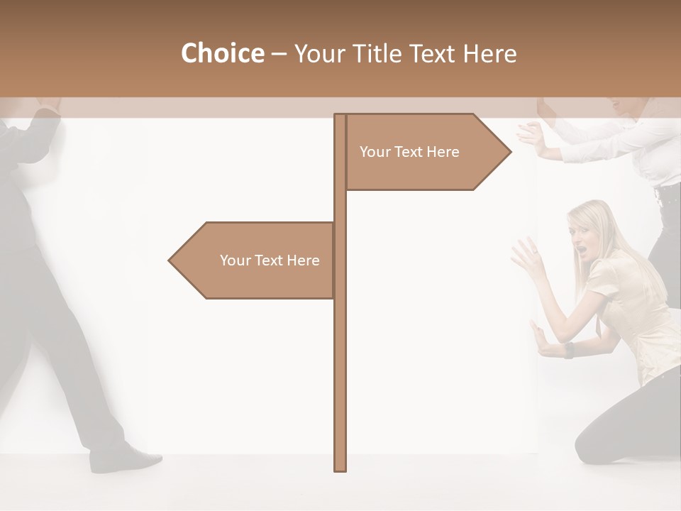 Beautiful Young People PowerPoint Template