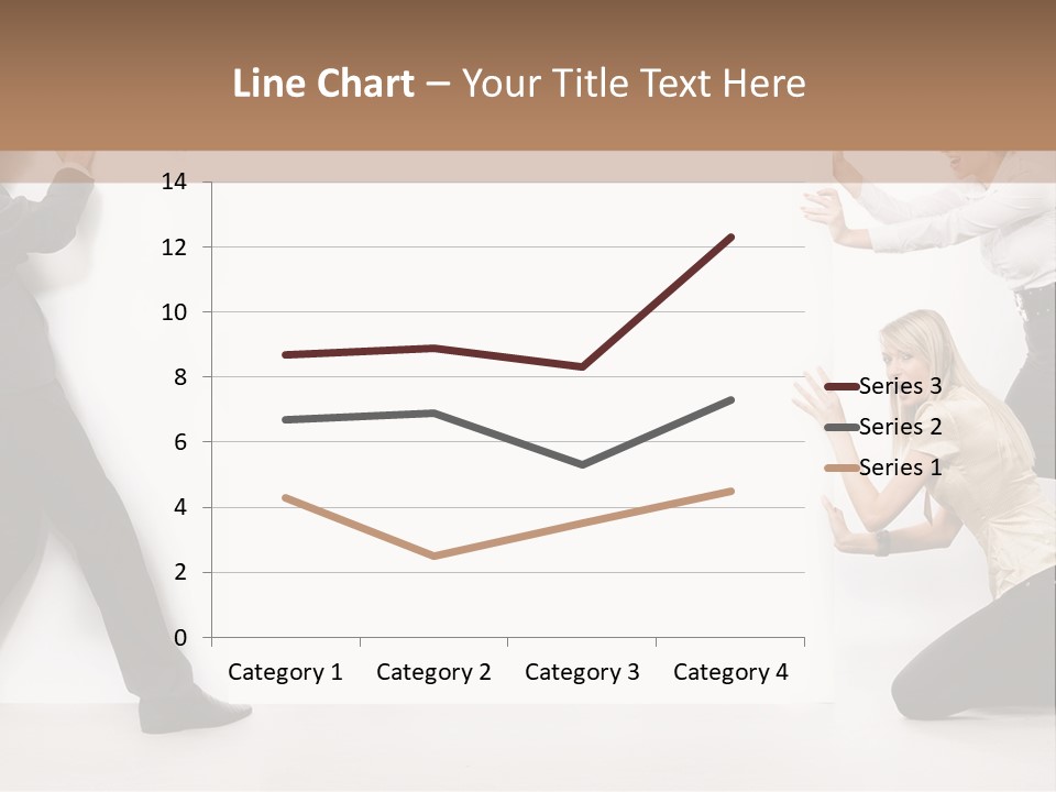 Beautiful Young People PowerPoint Template