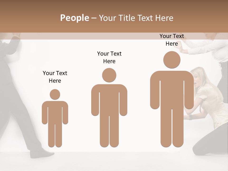 Beautiful Young People PowerPoint Template