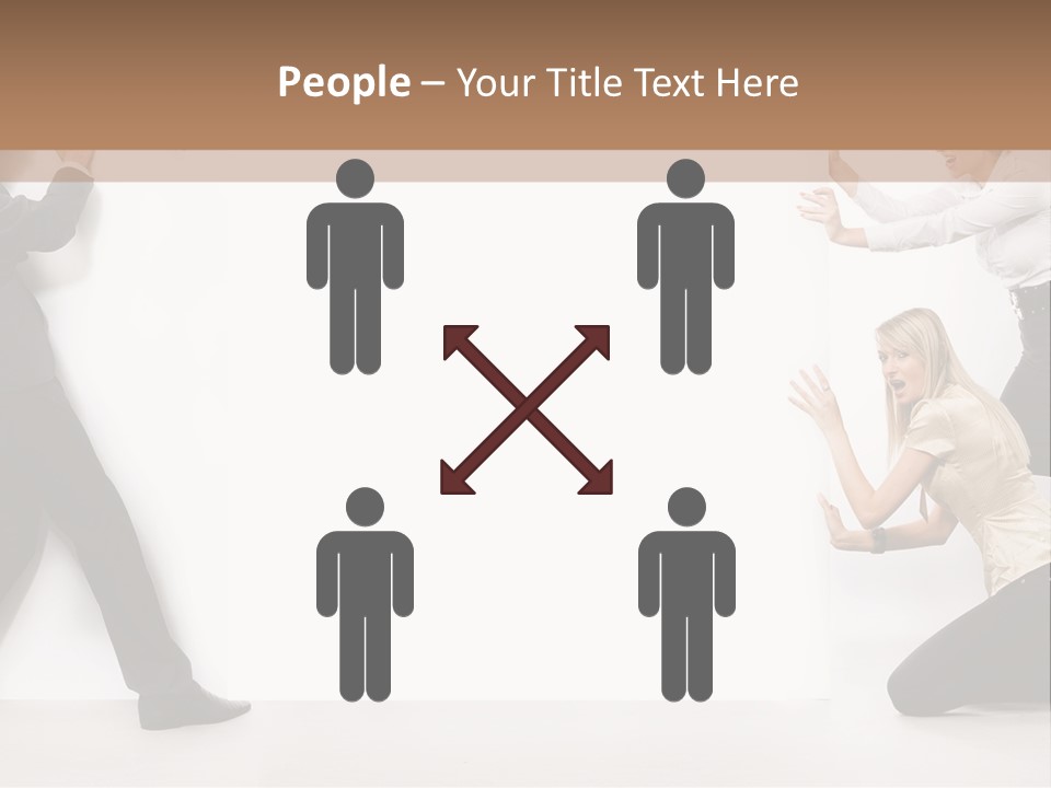 Beautiful Young People PowerPoint Template