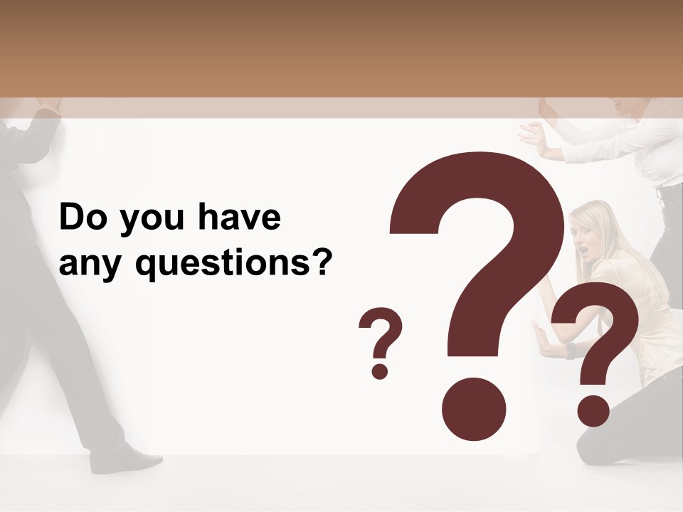 Beautiful Young People PowerPoint Template