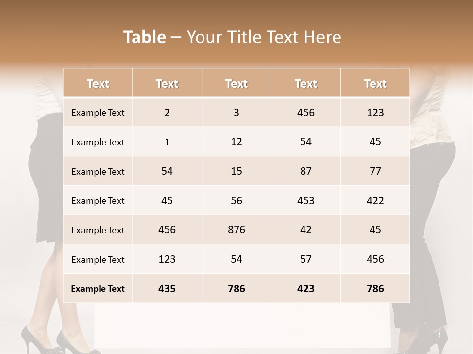 Girl Background Carry PowerPoint Template