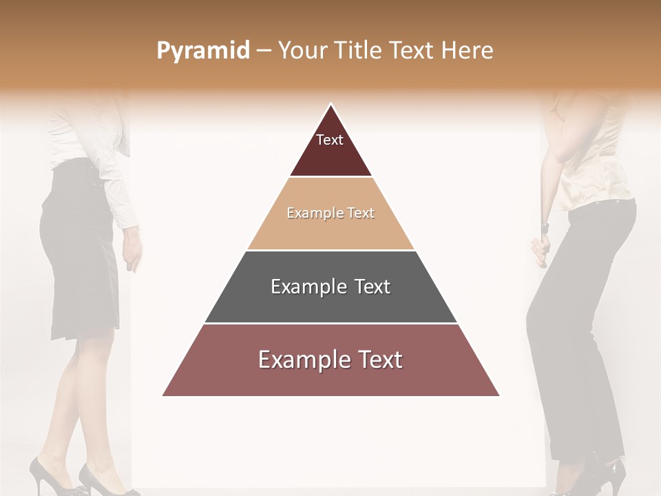 Girl Background Carry PowerPoint Template