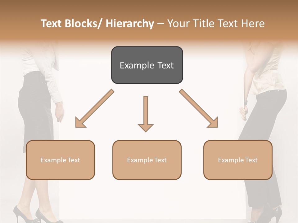 Girl Background Carry PowerPoint Template