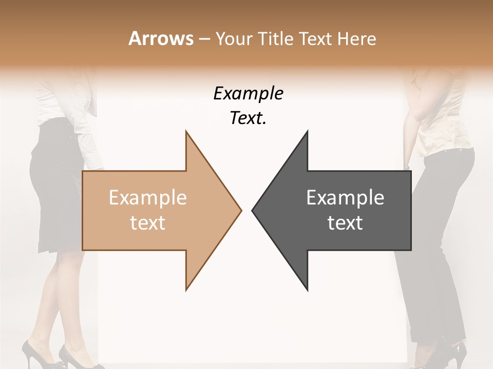 Girl Background Carry PowerPoint Template