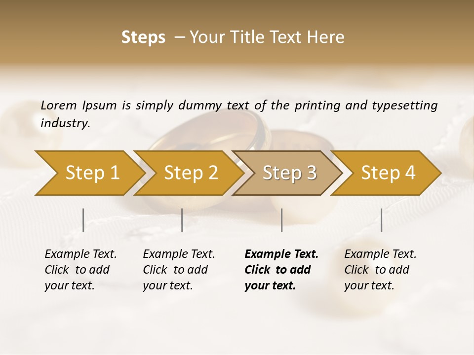 Unity Classic Marriage PowerPoint Template