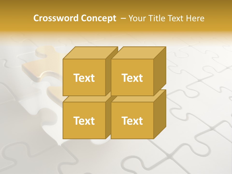 Business Together Game PowerPoint Template