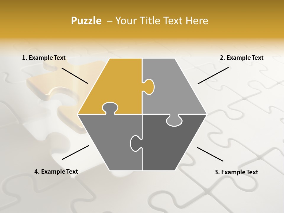 Business Together Game PowerPoint Template