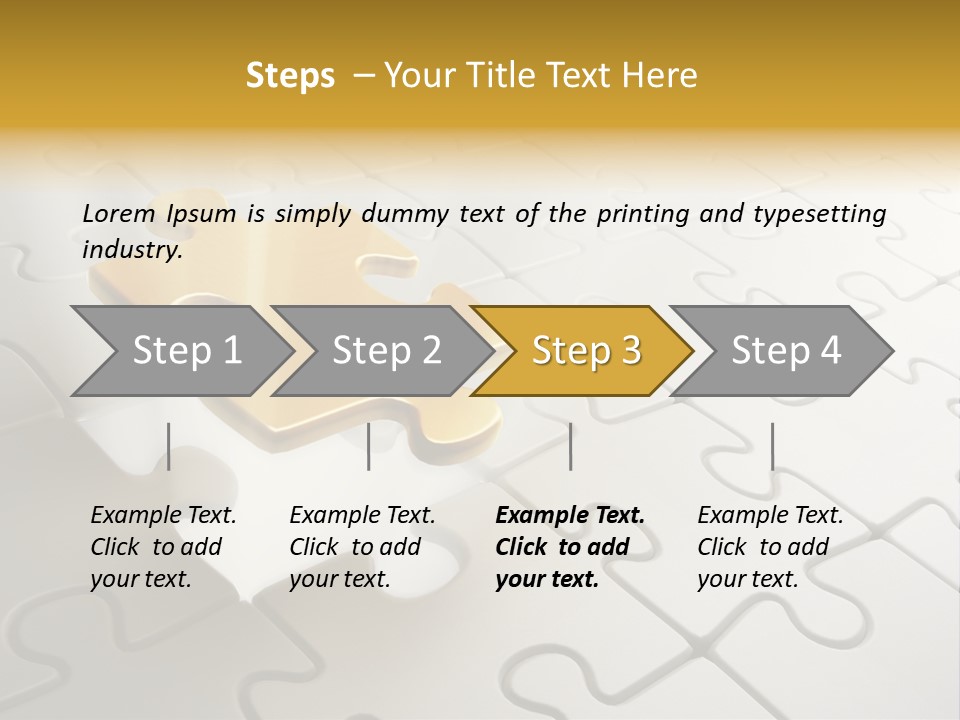 Business Together Game PowerPoint Template