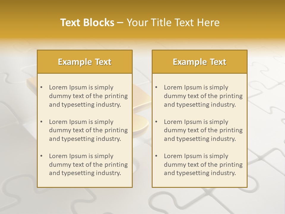 Business Together Game PowerPoint Template