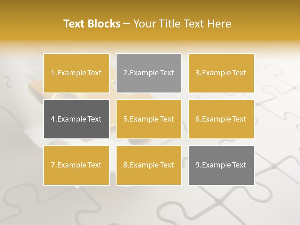 Business Together Game PowerPoint Template