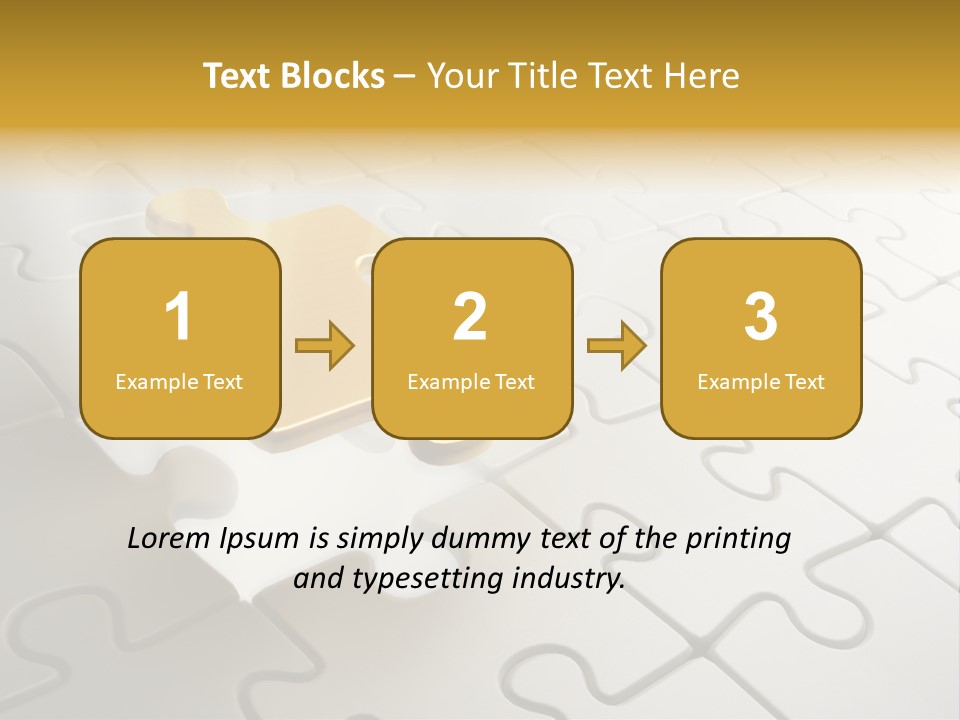 Business Together Game PowerPoint Template