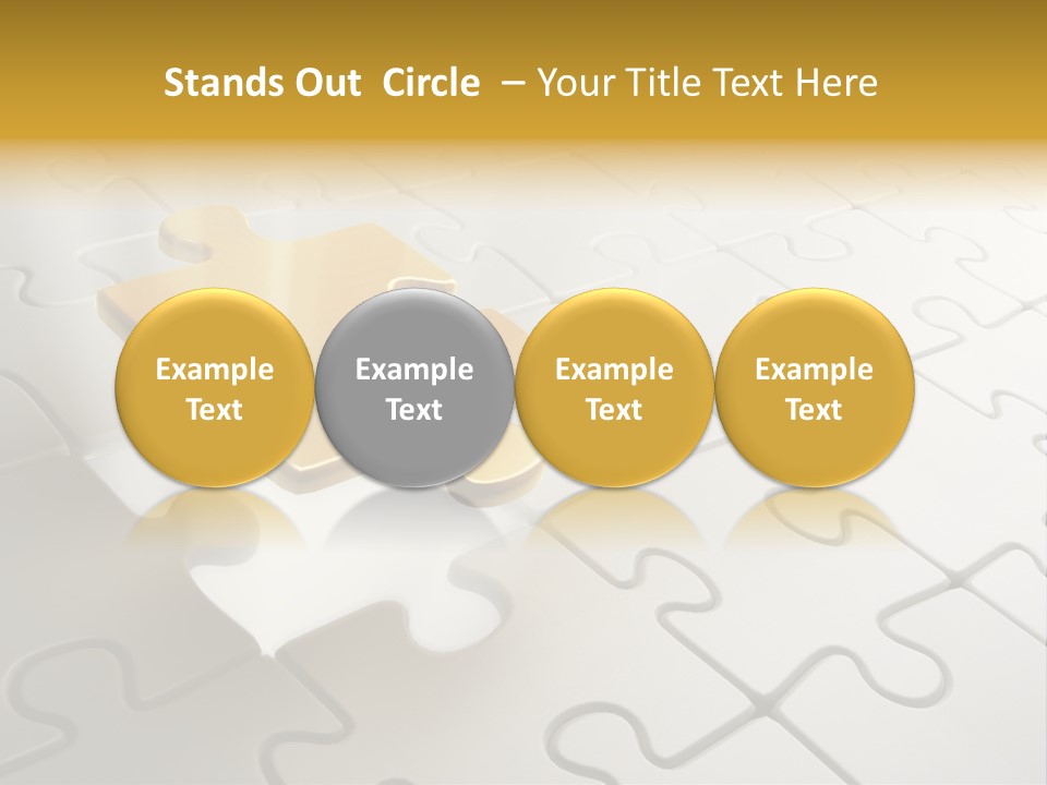 Business Together Game PowerPoint Template