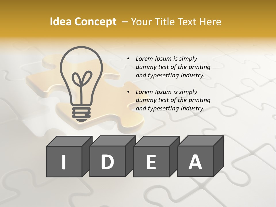 Business Together Game PowerPoint Template