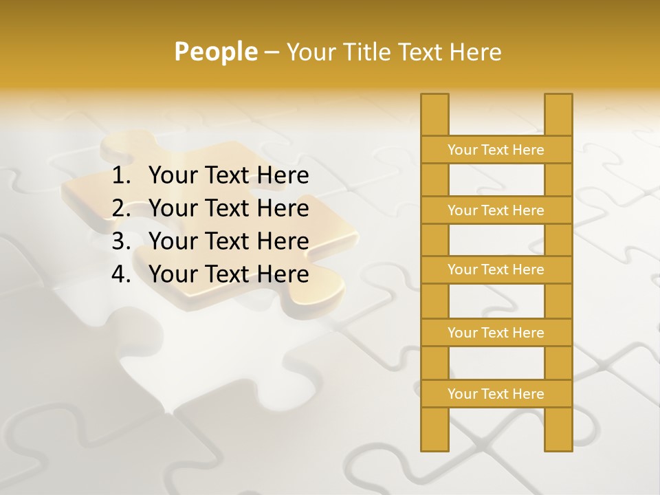 Business Together Game PowerPoint Template