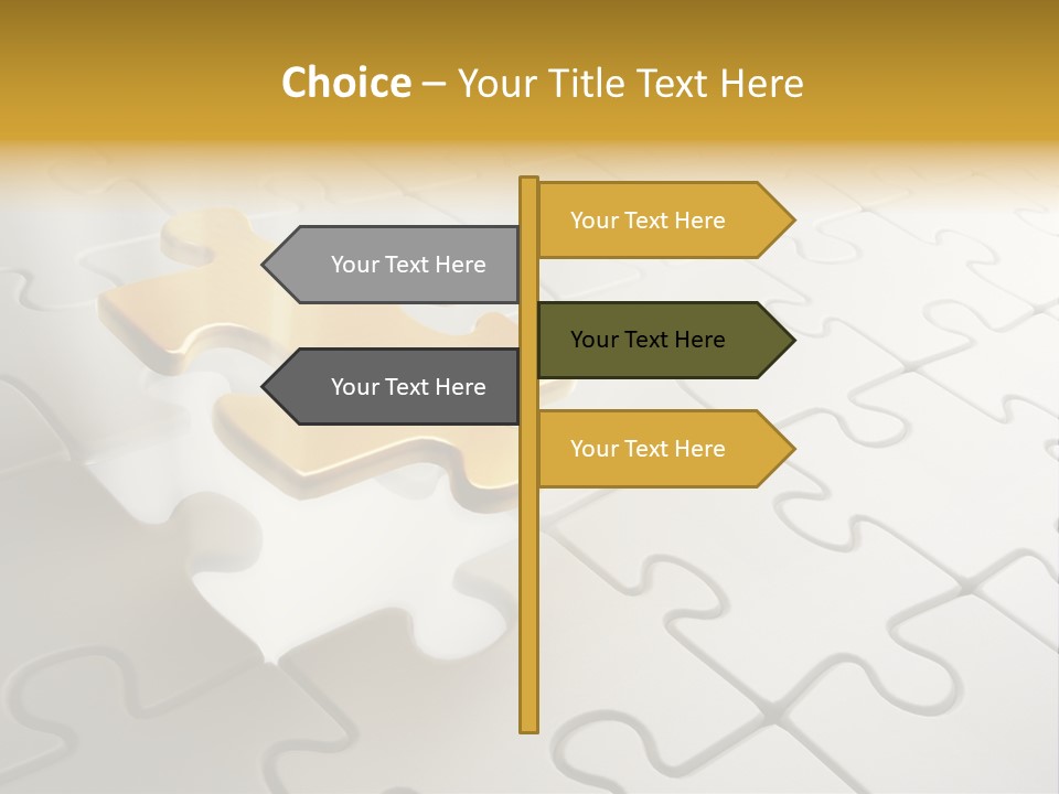 Business Together Game PowerPoint Template